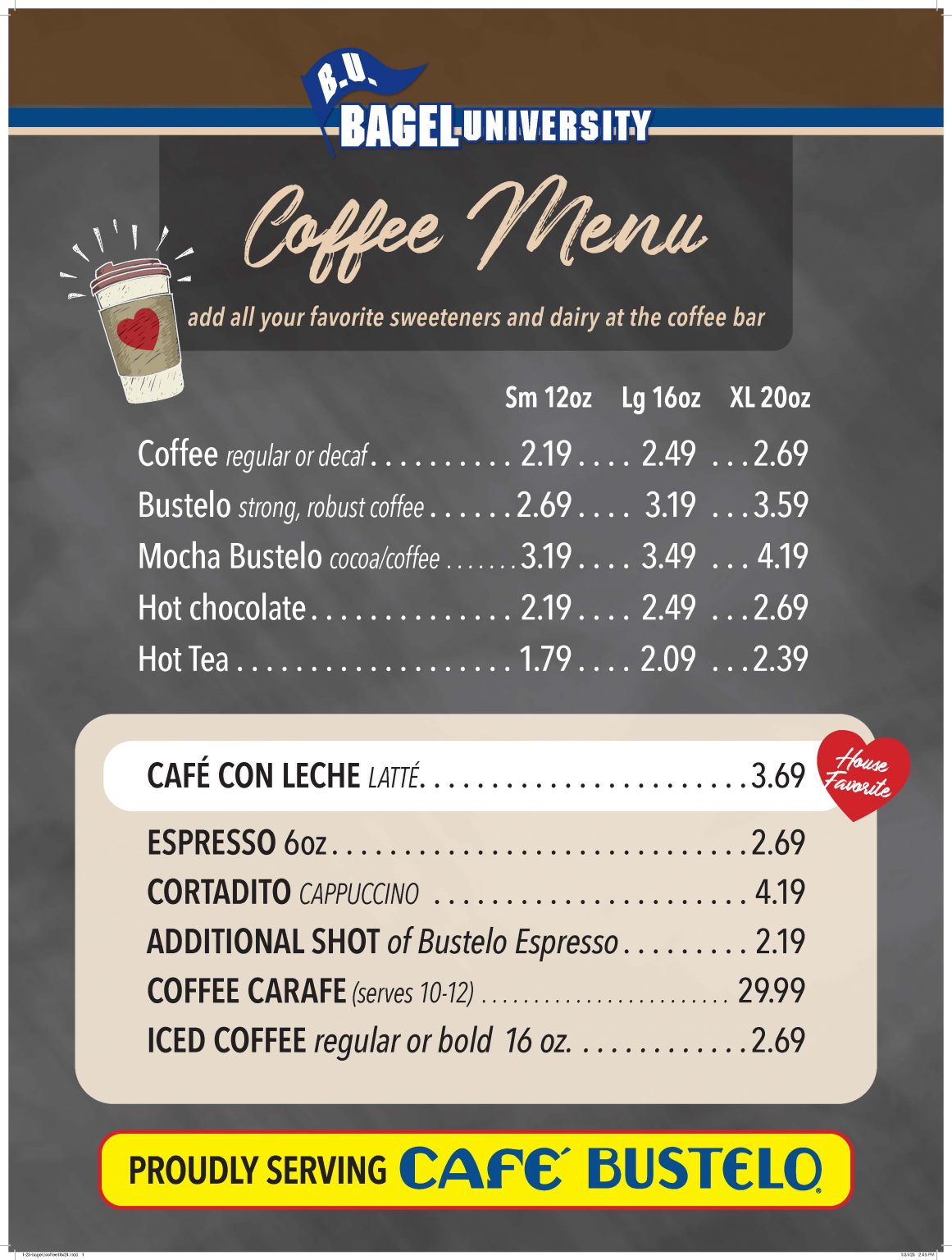 Bagel University Order Online